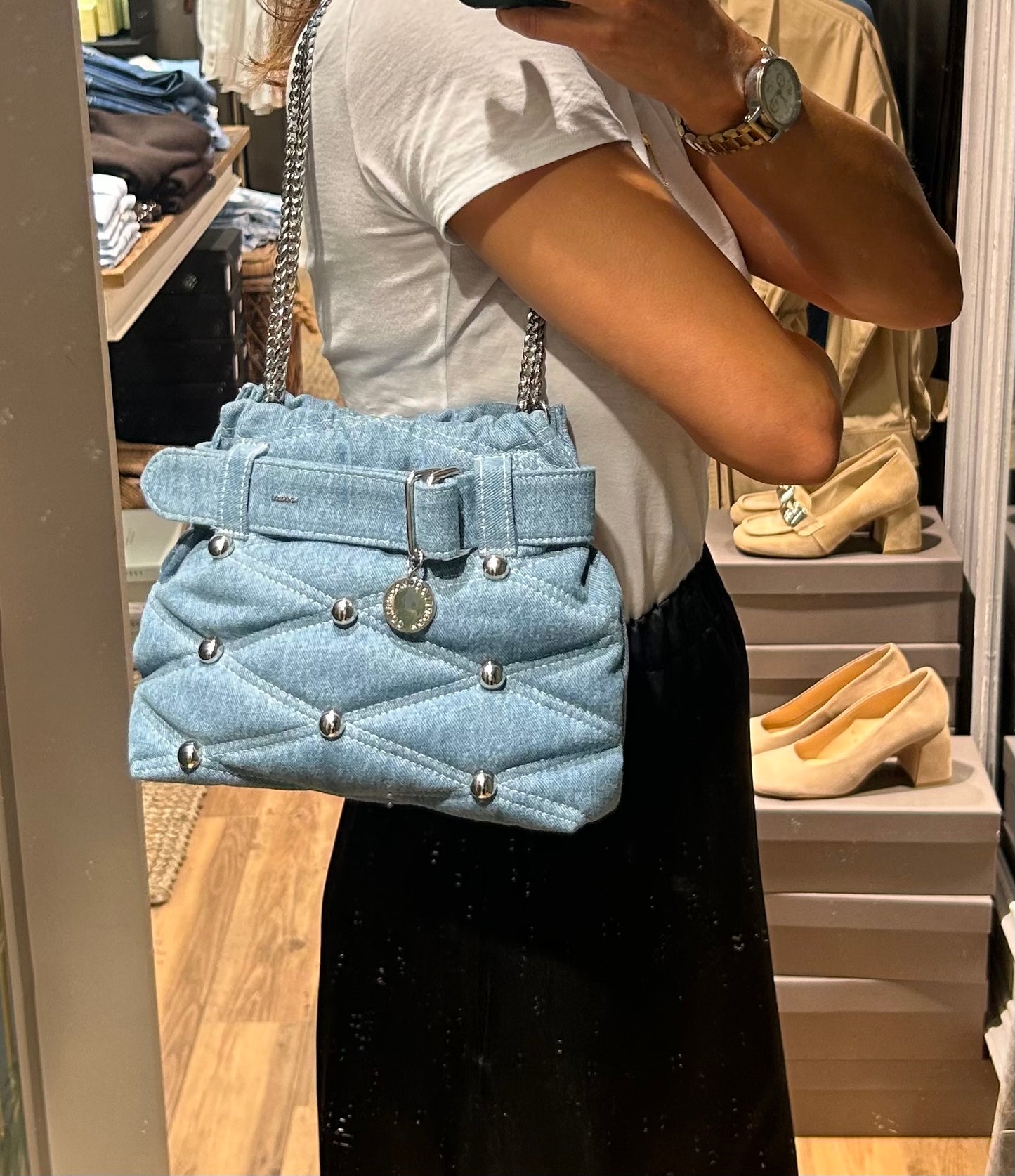 Kooreloo Pepper Shopper denim veske