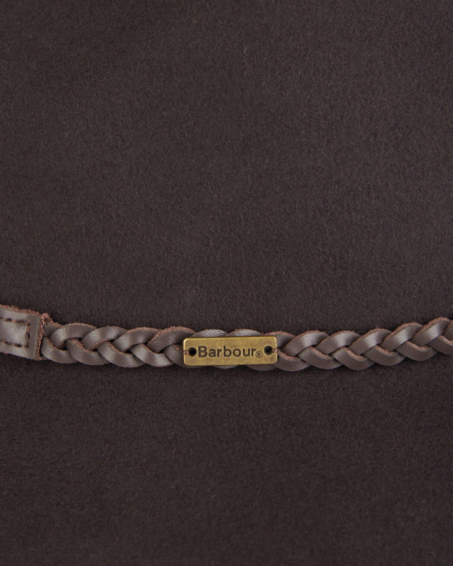 Barbour Tack Fedora hatt Brun