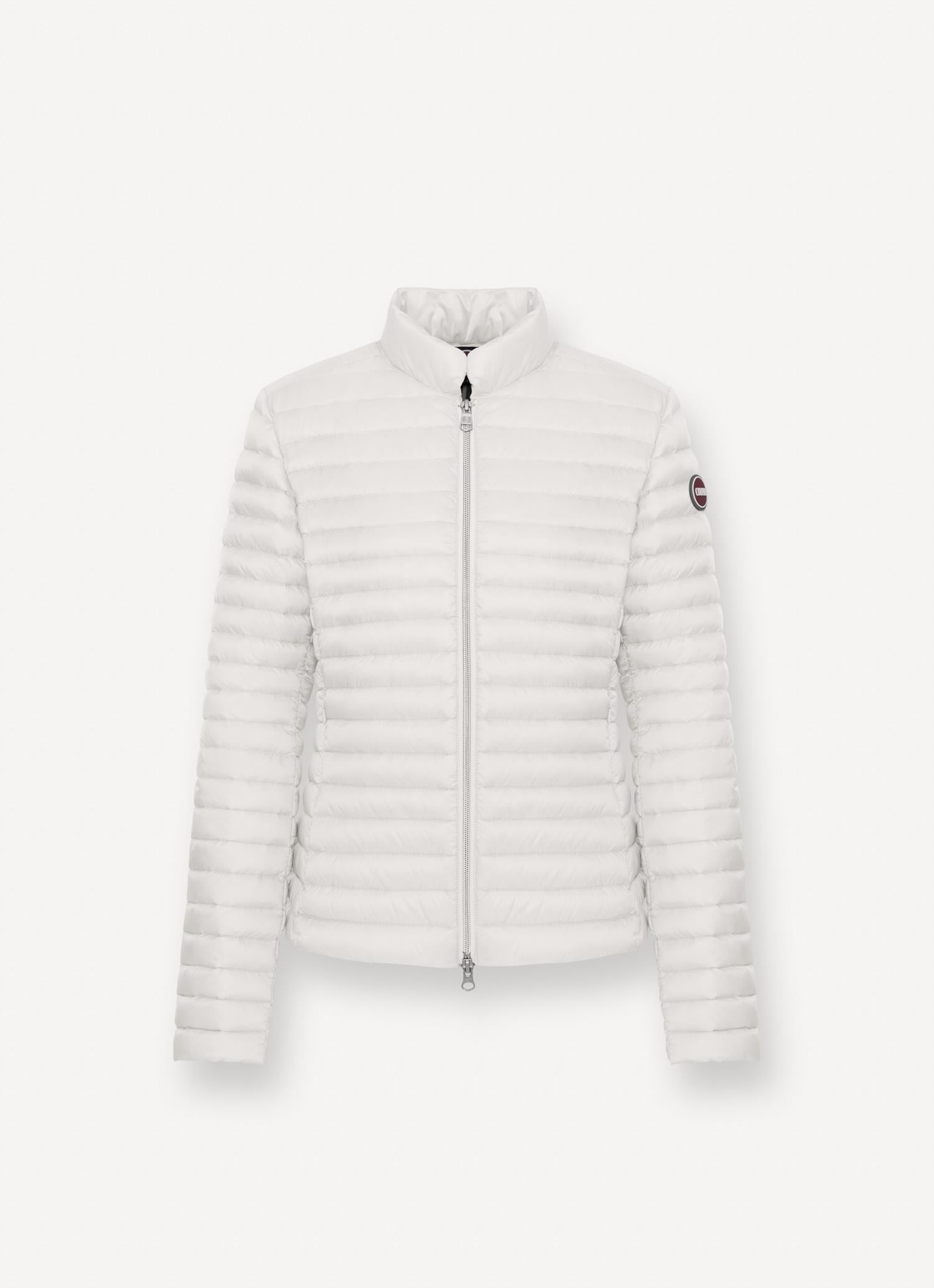 Colmar polstret dunjakke med krage Hvit - ZhosLaila