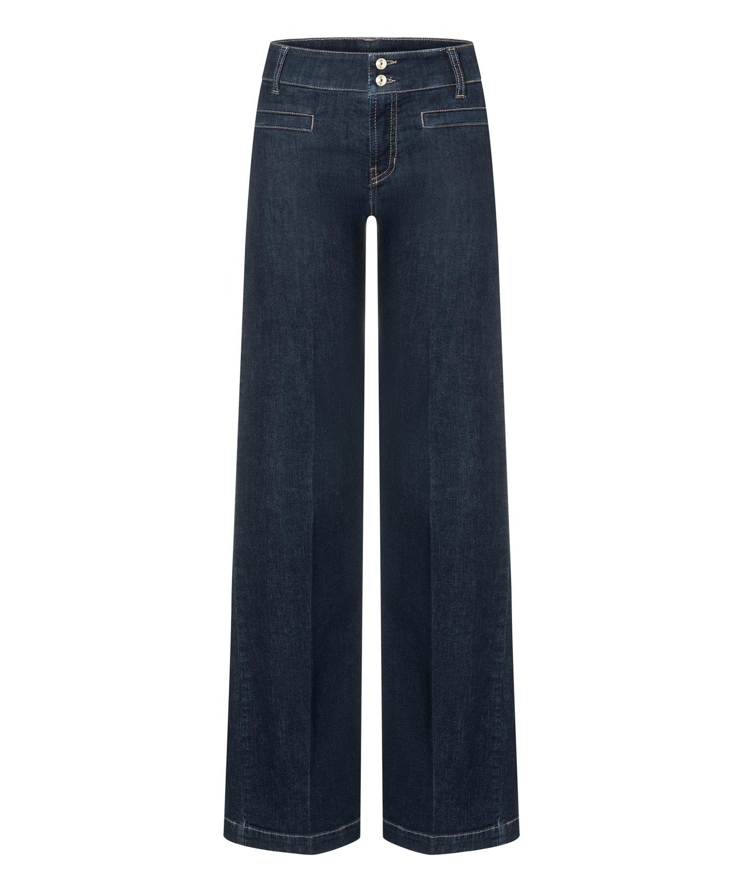 Cambio Tess Lefthand dark jeans Mørkeblå - ZhosLaila