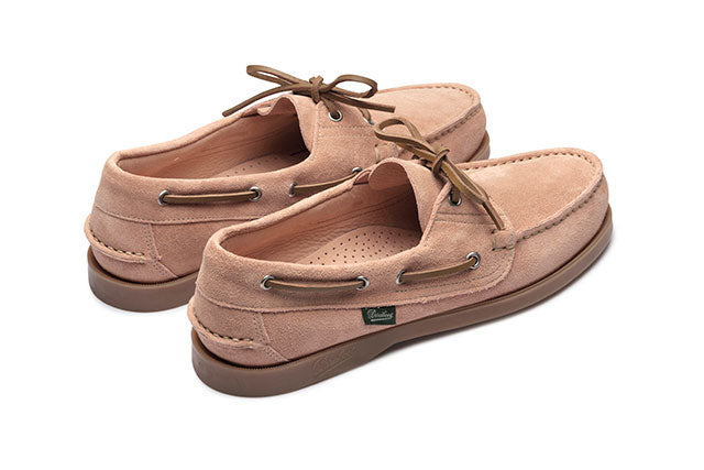 Paraboot Barth semsket sko Dusty Rose