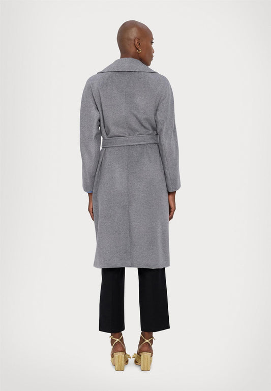 Max Mara Tigre Ullkåpe Lysegrå - ZhosLaila