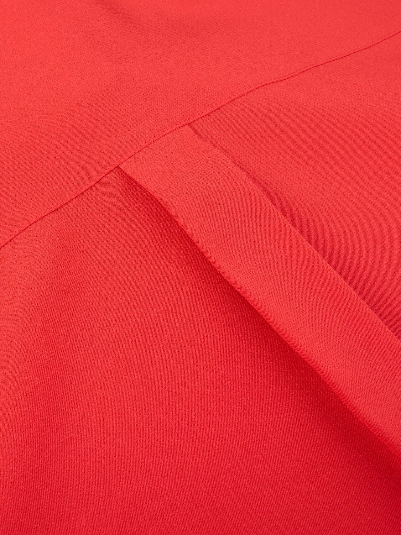 Kornelia rød silke stretch