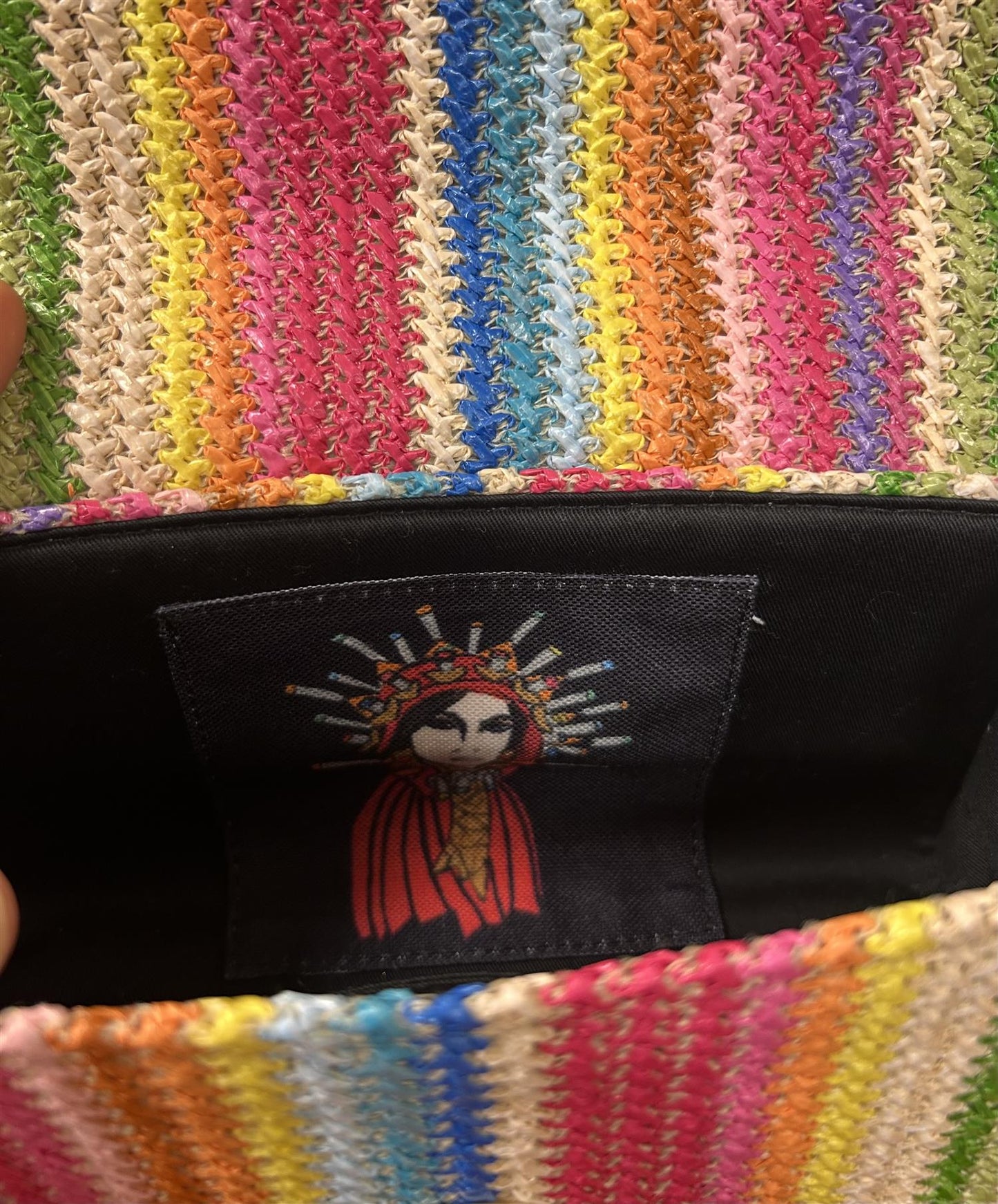 Kooreloo Mini Noble veske Raffia