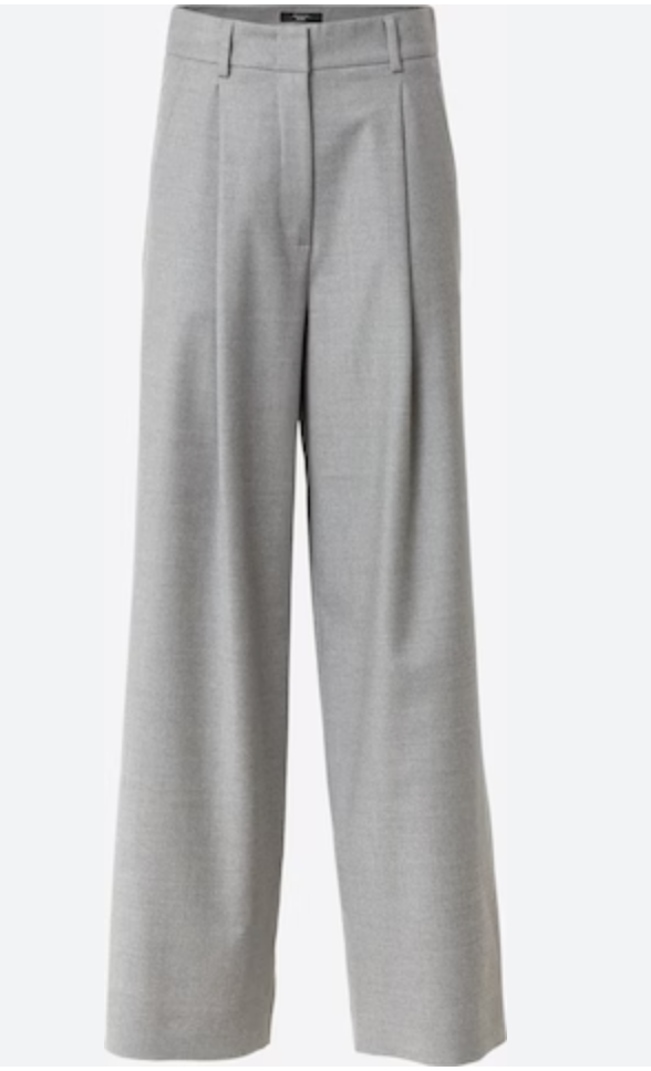 Max Mara Studio Zac Bukse Lysegrå - ZhosLaila