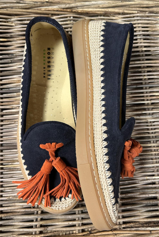 Fratelli Rossetti Aloha loafers Mørkeblå - ZhosLaila
