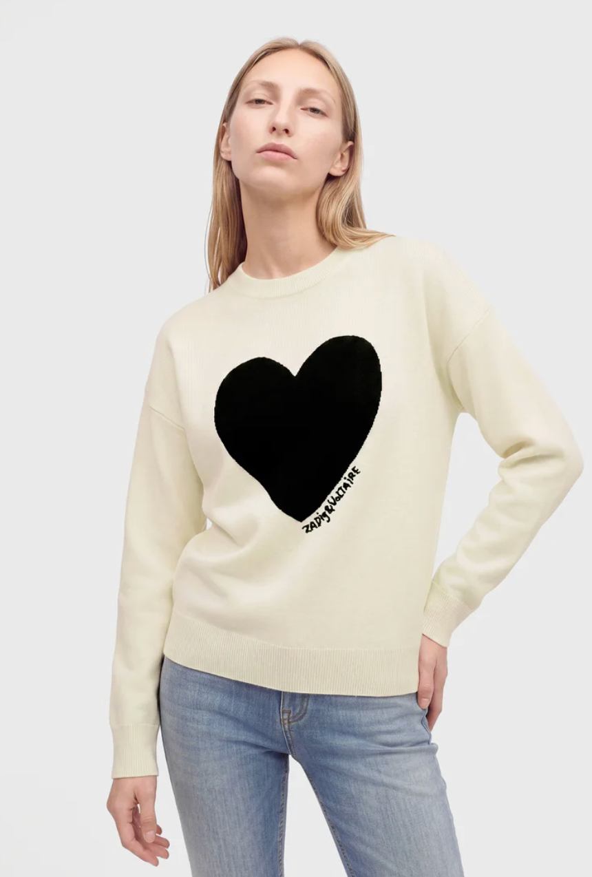 Zadig & Voltaire Soulo-genser Off-White
