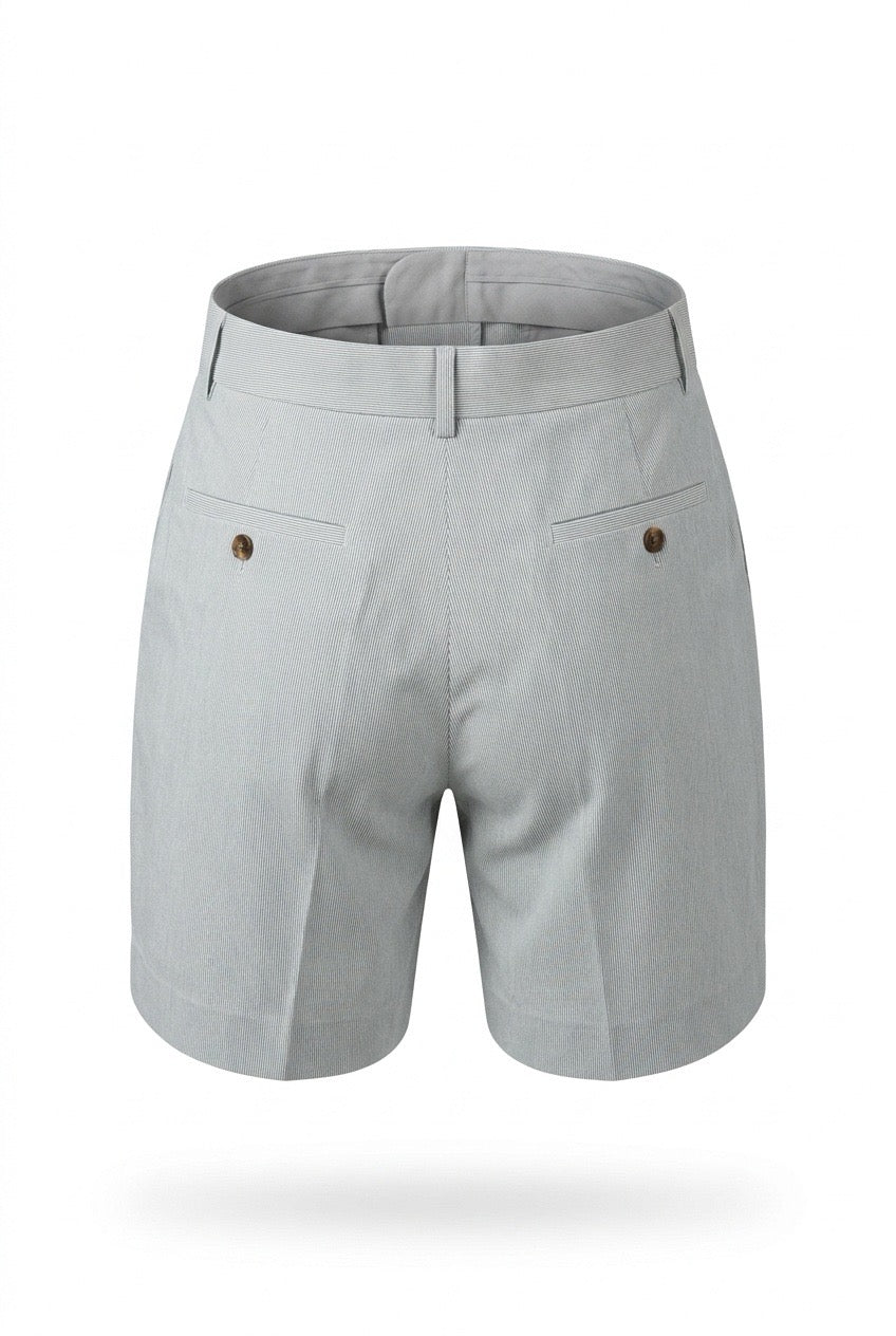 Barbour Salthill skreddersydde shorts Mineralblå