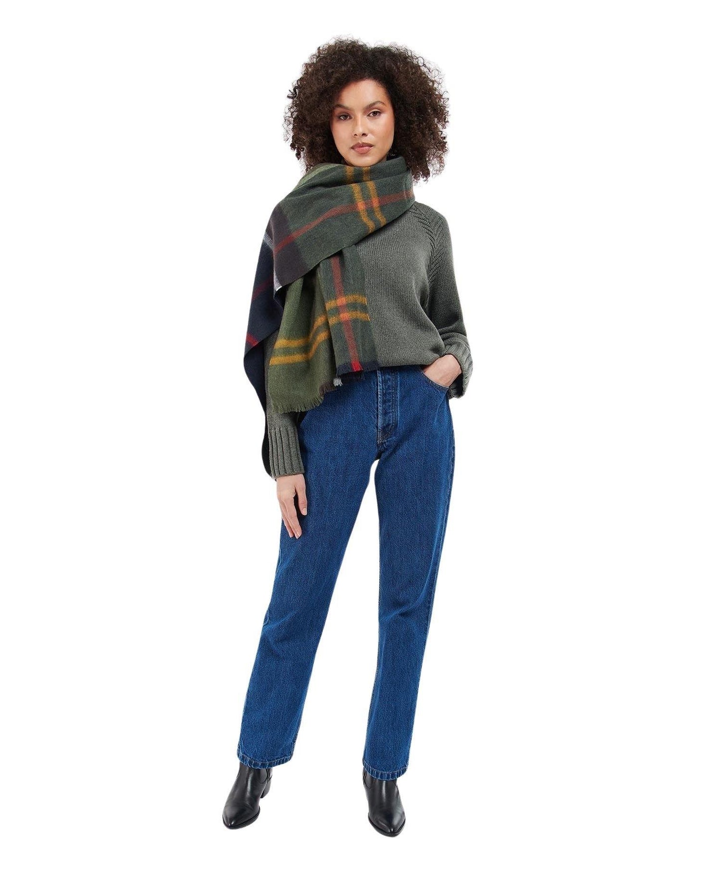 Barbour Rosefield Tartan Skjerf