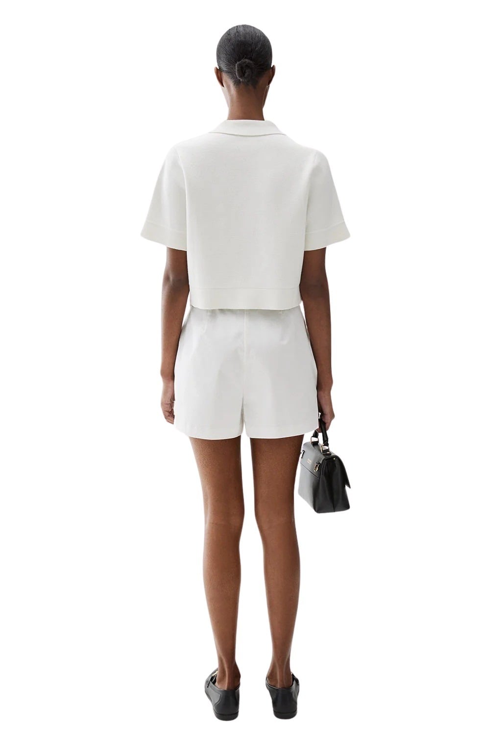 Busnel Valery Cropped Bomullsjakke Beige