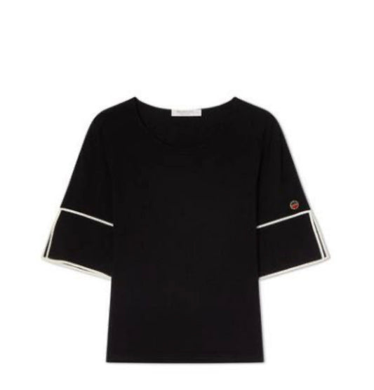 Busnel Malia Topp Sort/Ecru - ZhosLaila