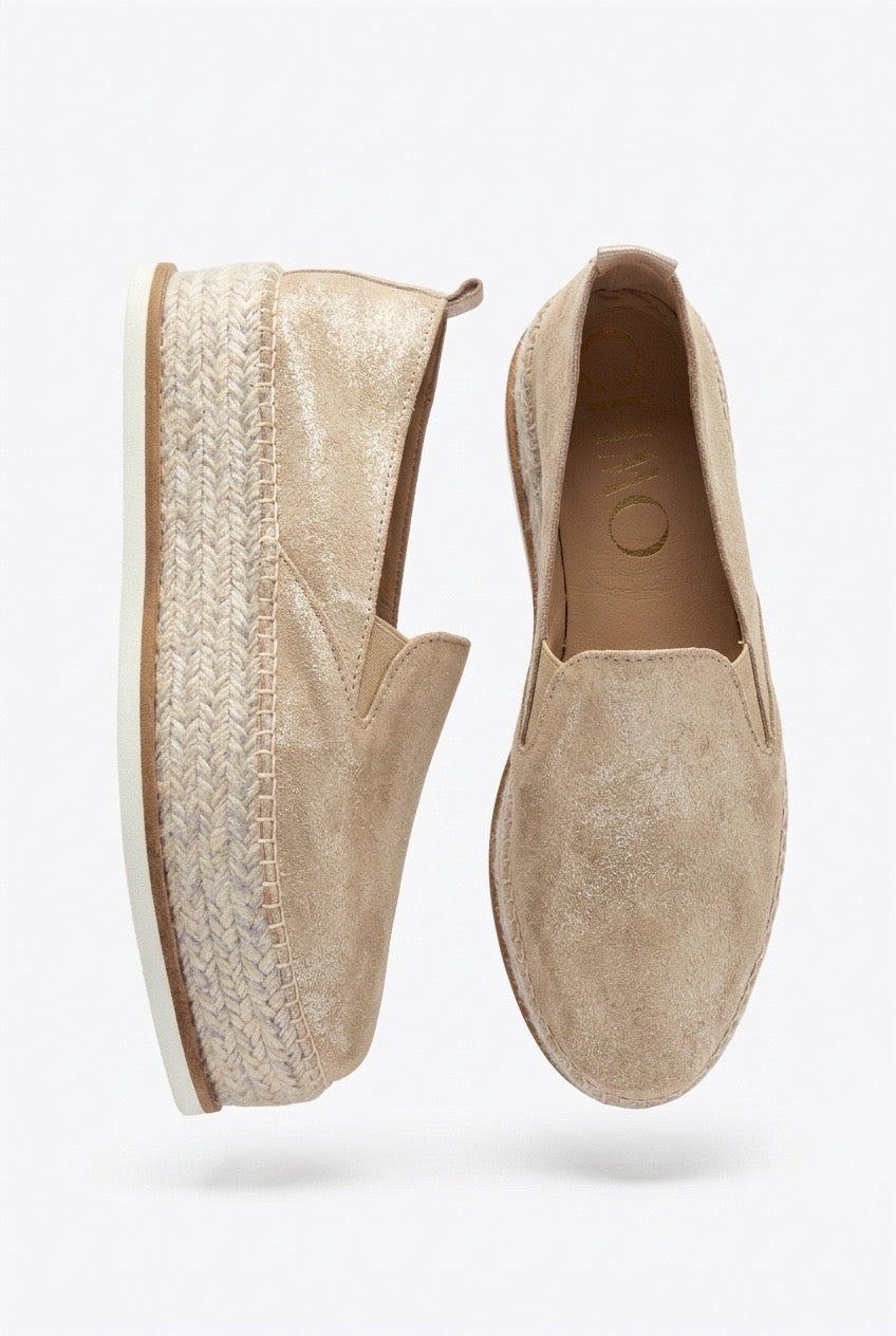 Gaimo Espadrillos Sølv
