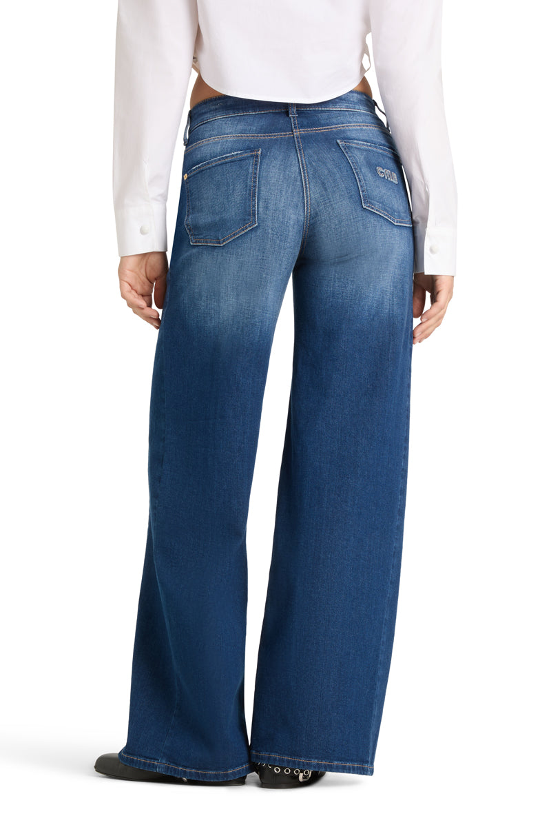 Cambio Palazzo Patch jeans