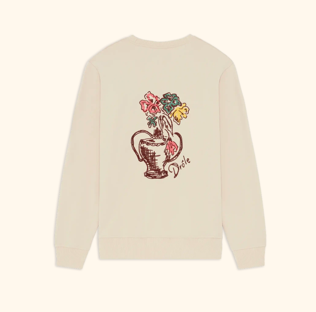 Sweatshirt Drôle Vase Havana