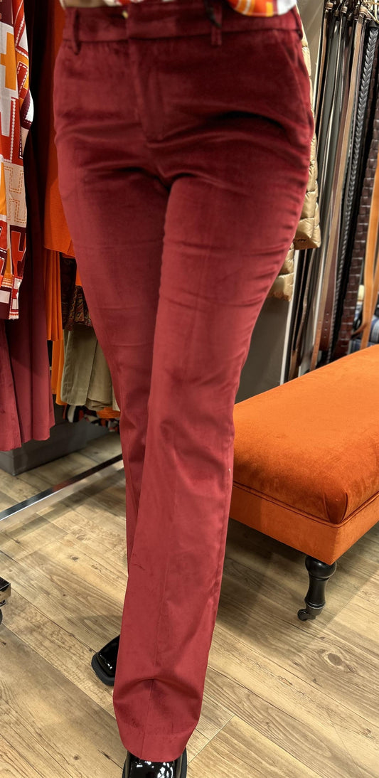 Elsa rød velur - ZhosLaila