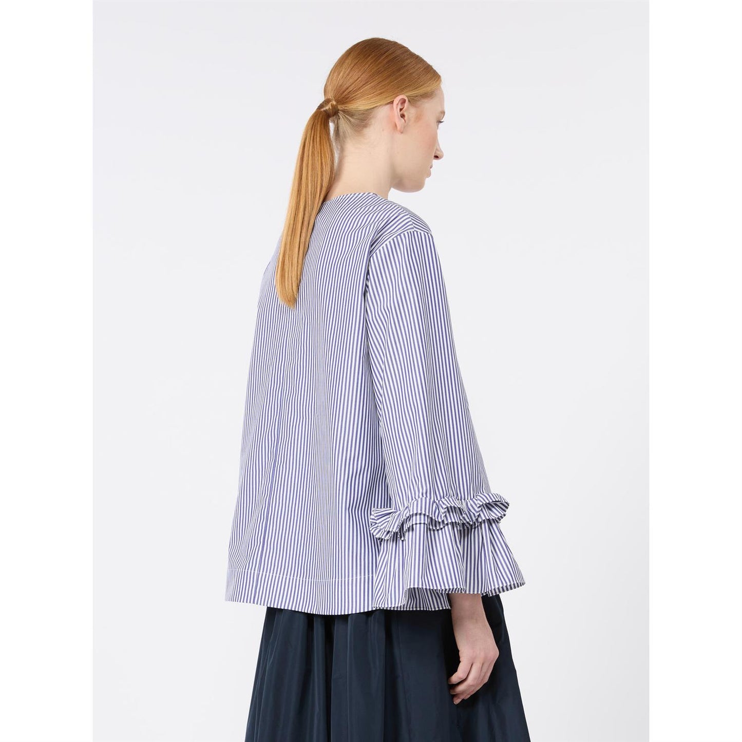 S Max Mara Valzer bluse Striper