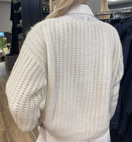 Warm Me Matilda genser Off-White - ZhosLaila