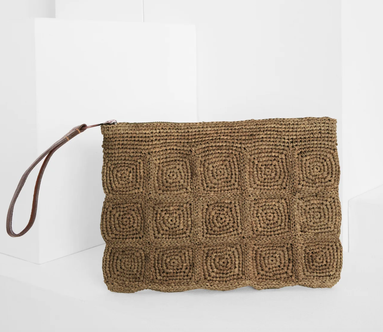 Ibeliv Tanala clutch veske Brun - ZhosLaila