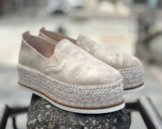 Gaimo Espadrillos Sølv