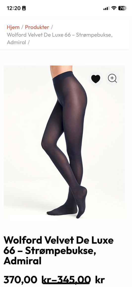 Wolford Velvet de Luxe 66 Tights - ZhosLaila