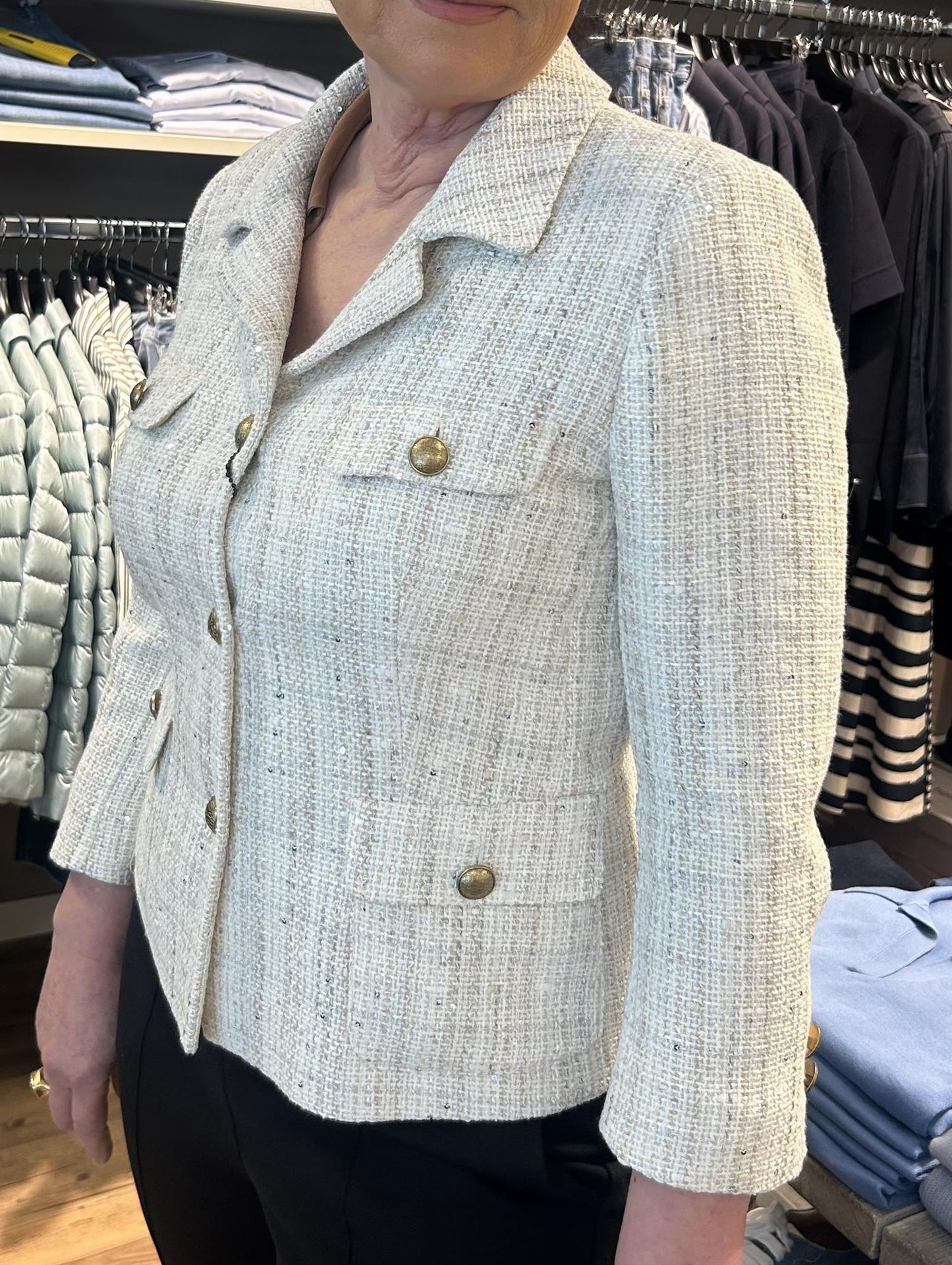 Tagliatore Jewel jakke Off-White