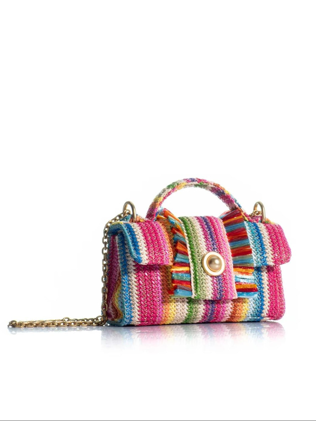 Kooreloo Mini Noble veske Raffia