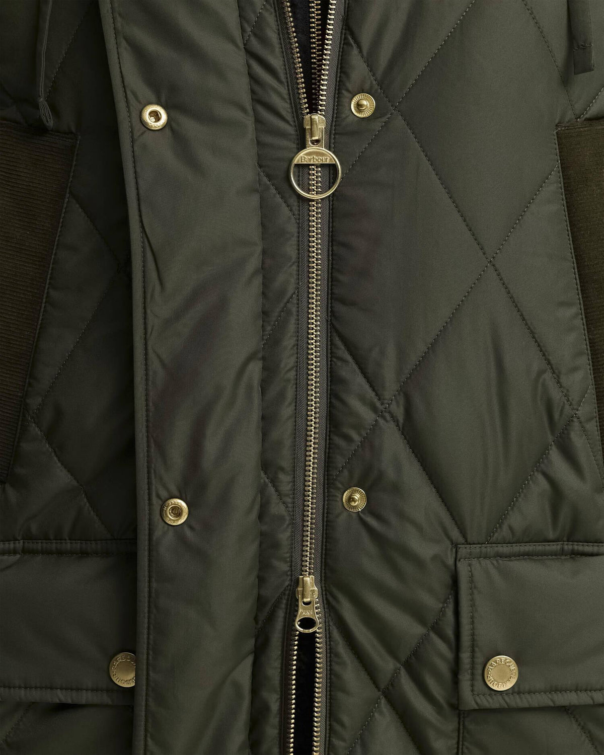 Barbour Rudson vattert jakke Oliven