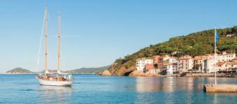 Notte d`Estate lys i blått glass 425 g - ZhosLaila