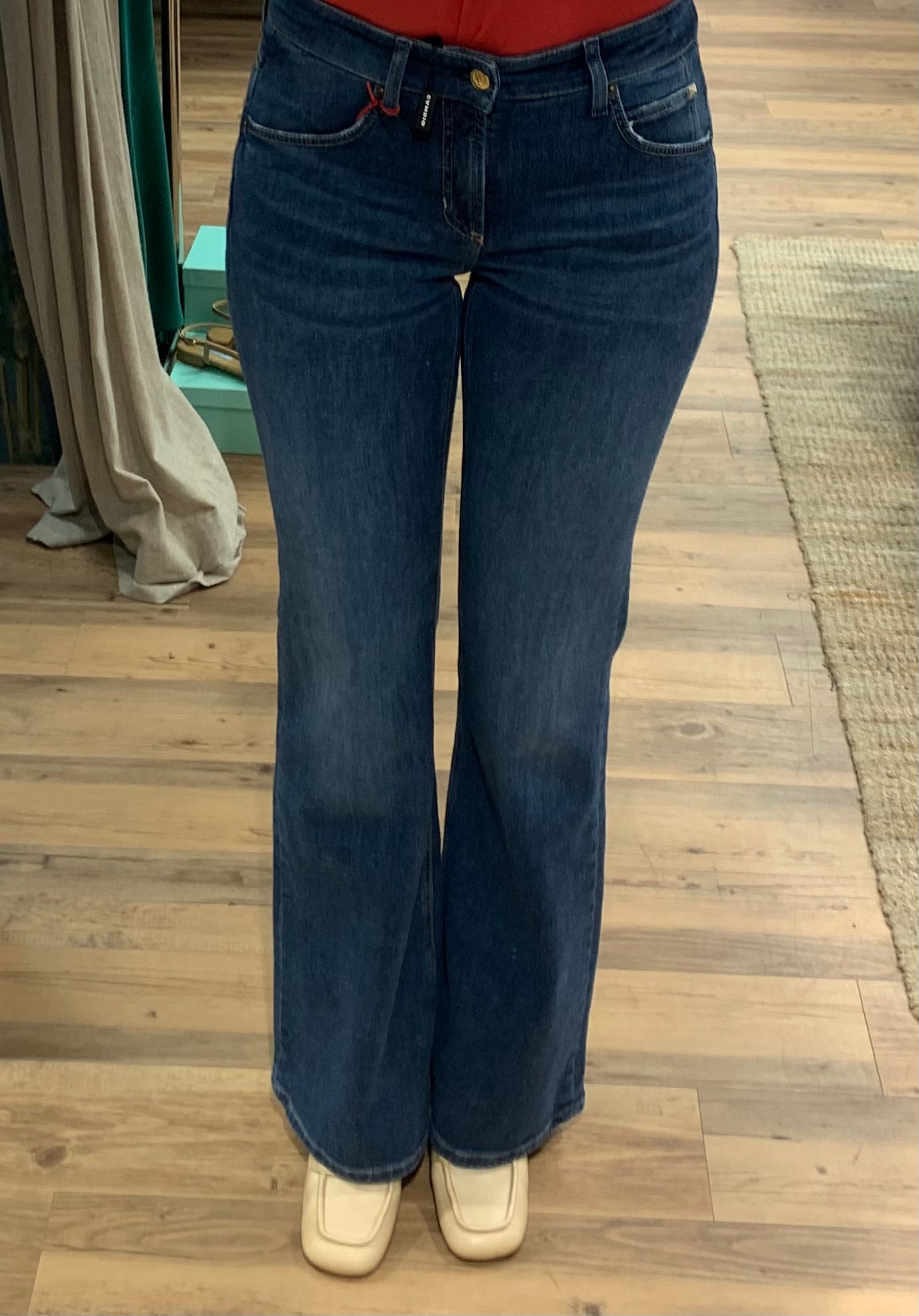 Cambio Fabienne jeans Blå