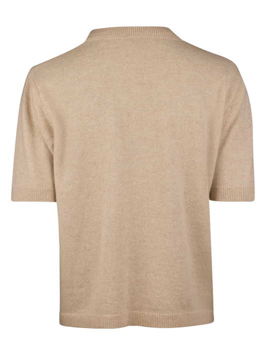 Stenstrøms Janet Cashmere topp Beige - ZhosLaila