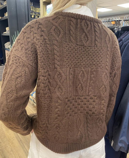 Warm Me Emee genser Brun - ZhosLaila