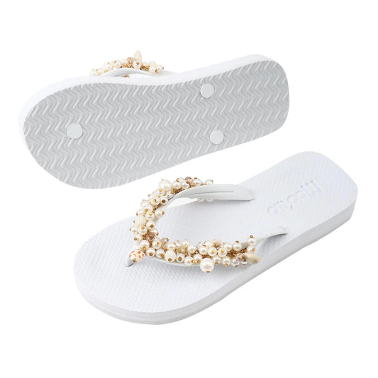 Moo`ilo Flip-flop Skall Hvite