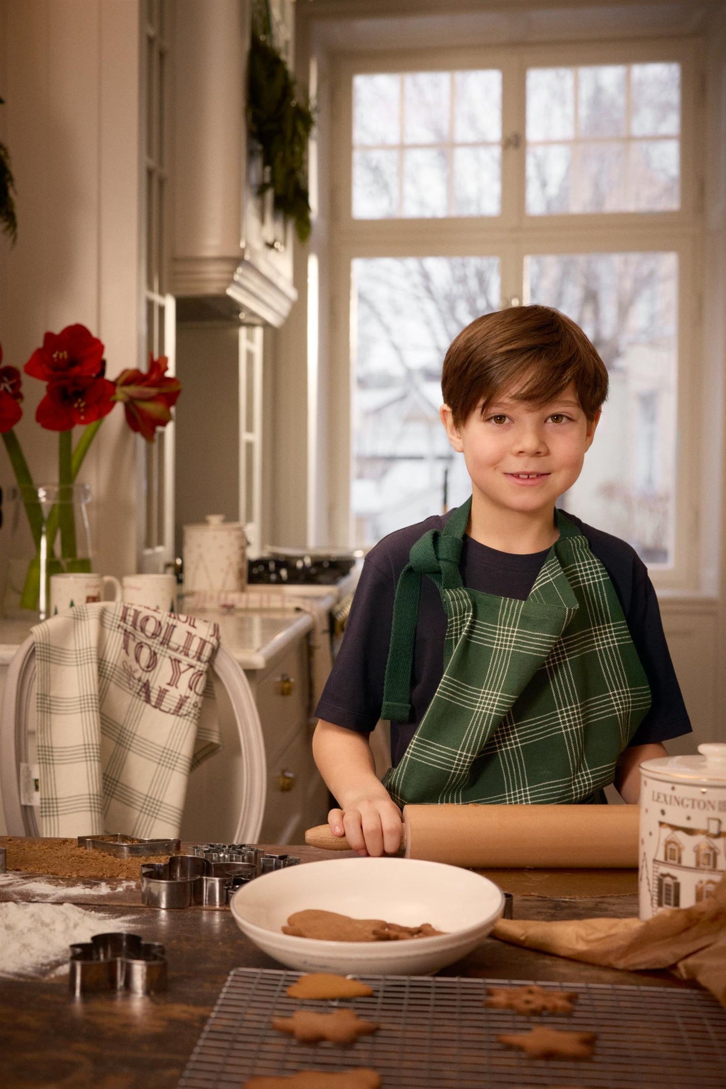 C Jacquard Kitchen x 2