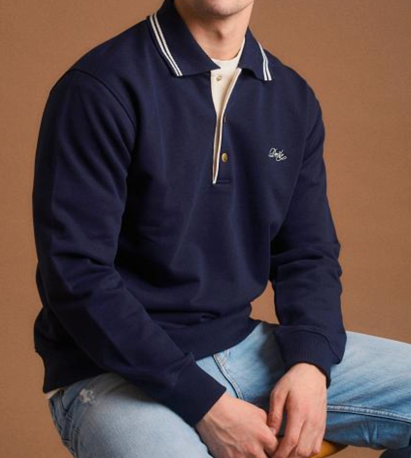 Drôle de Monsieur Polo Marineblå