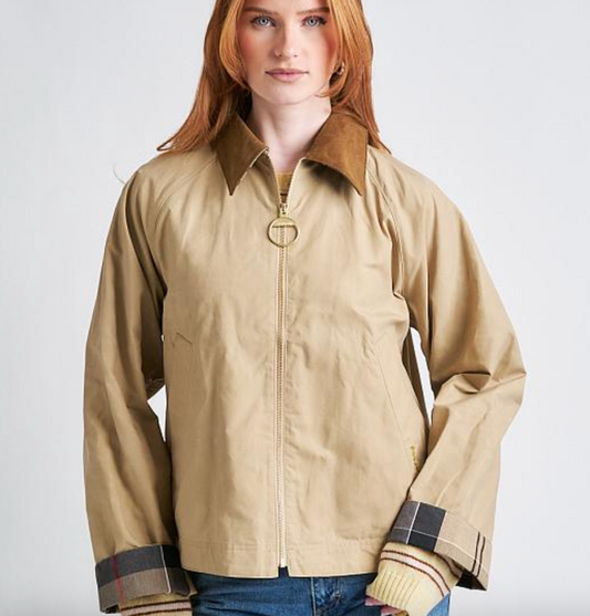 Barbour Catlin fritidsjakke Beige