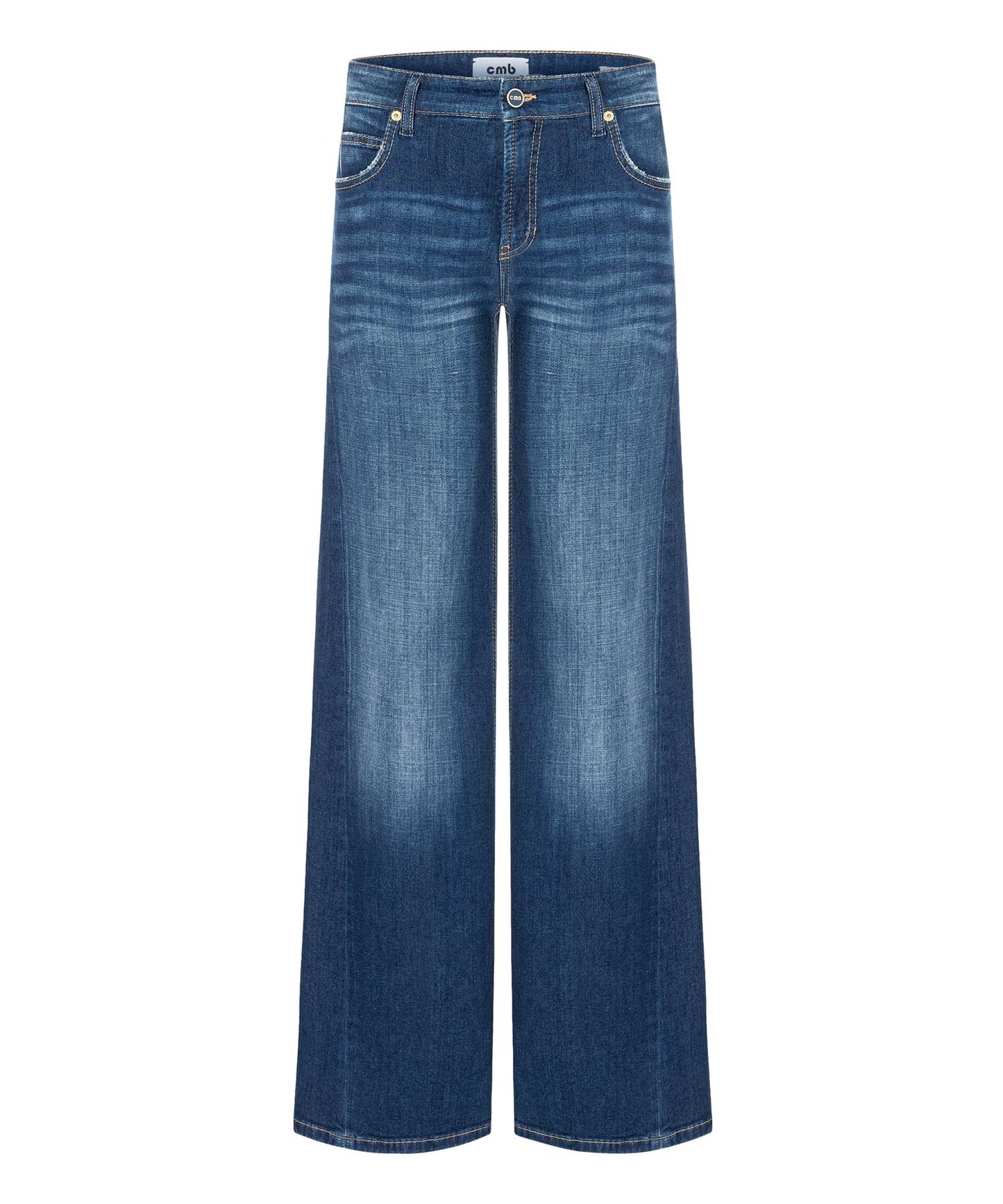 Cambio Palazzo Patch jeans