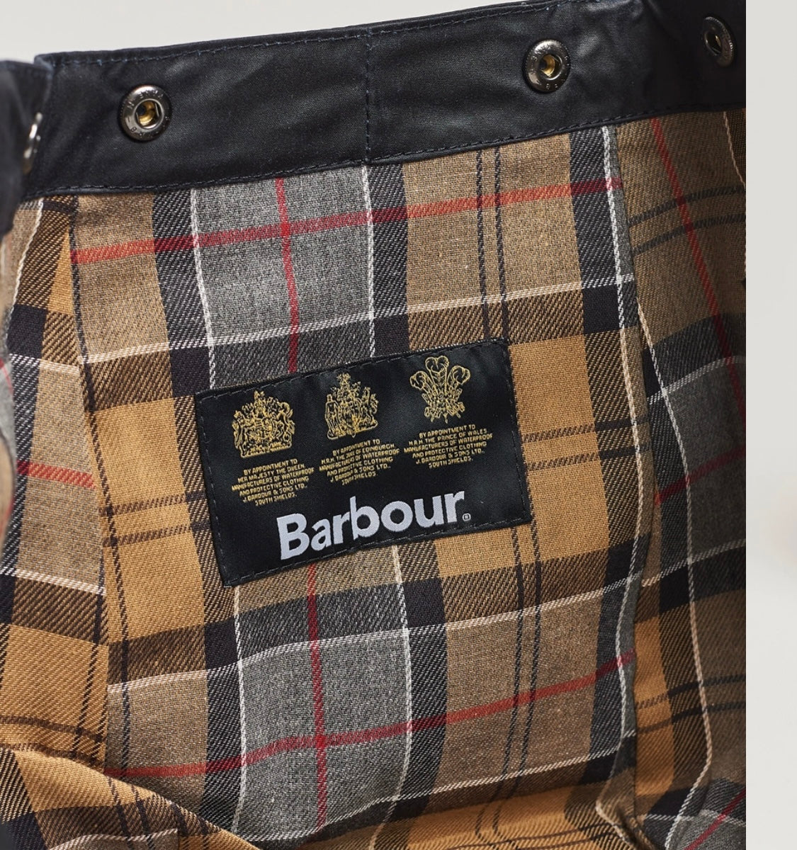 Barbour Classic vokset hette Mørkeblå