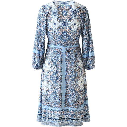 Hale Bob Kaydence kjole lang Blå - ZhosLaila