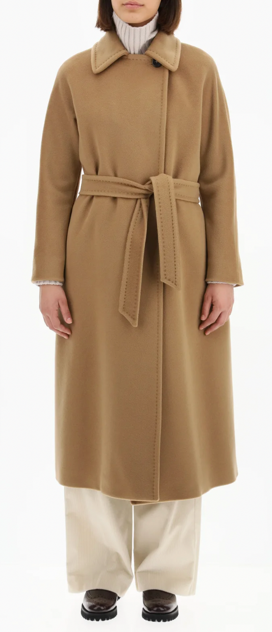 Max Mara Tenzone lang kåpe Camel - ZhosLaila