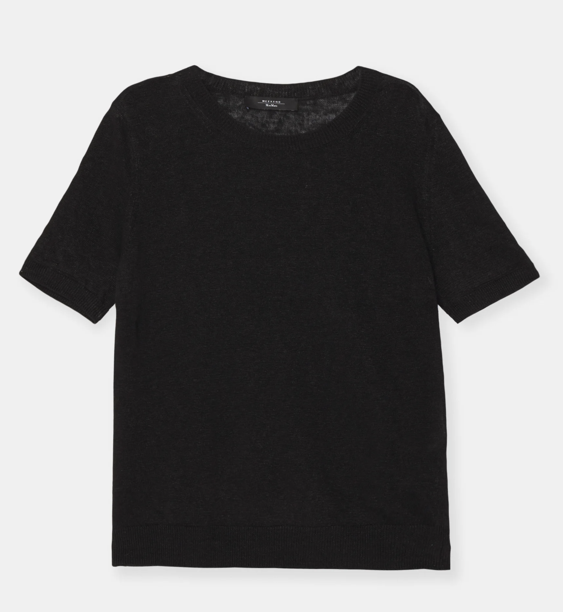 Max Mara Weekend Pancone Genser i lingarn Sort - ZhosLaila