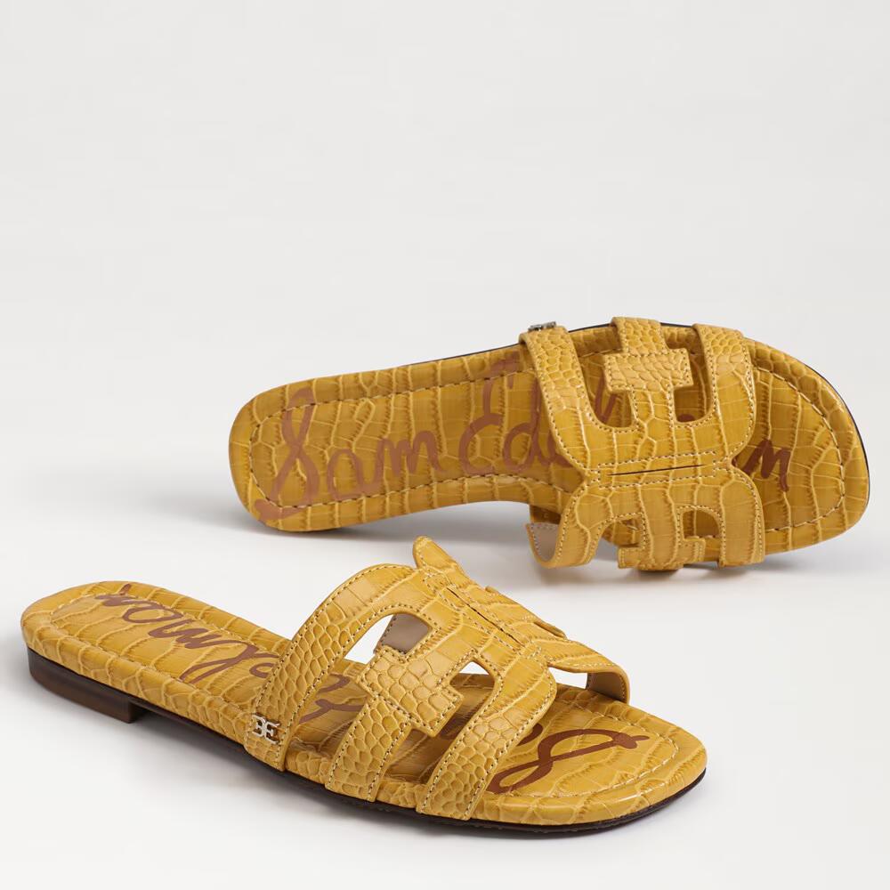 Sam Edelman Bay Slide sandaler Gule - ZhosLaila