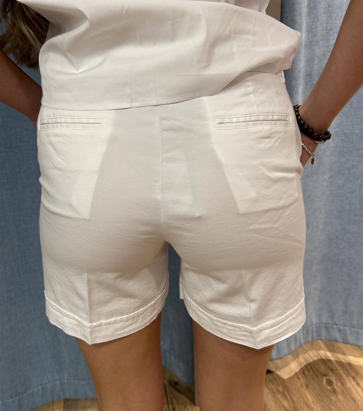 Chinos shorts Hvit