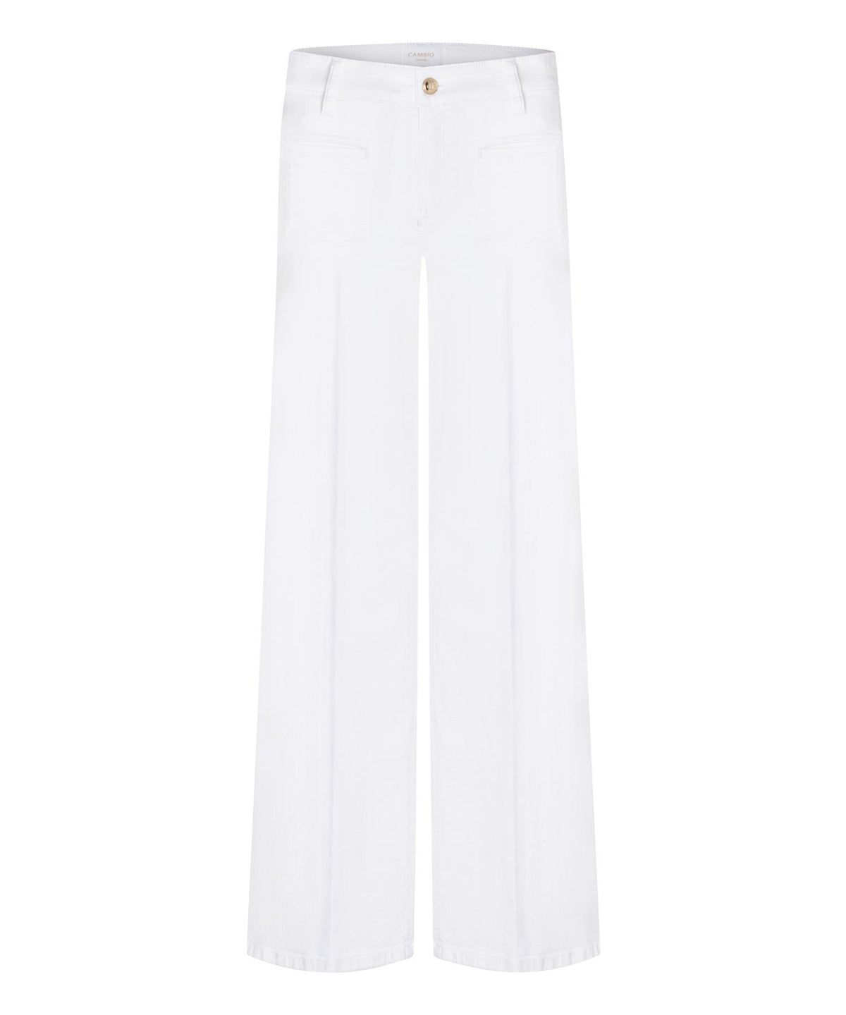 Cambio Tess Superstretch denim bukse hvit