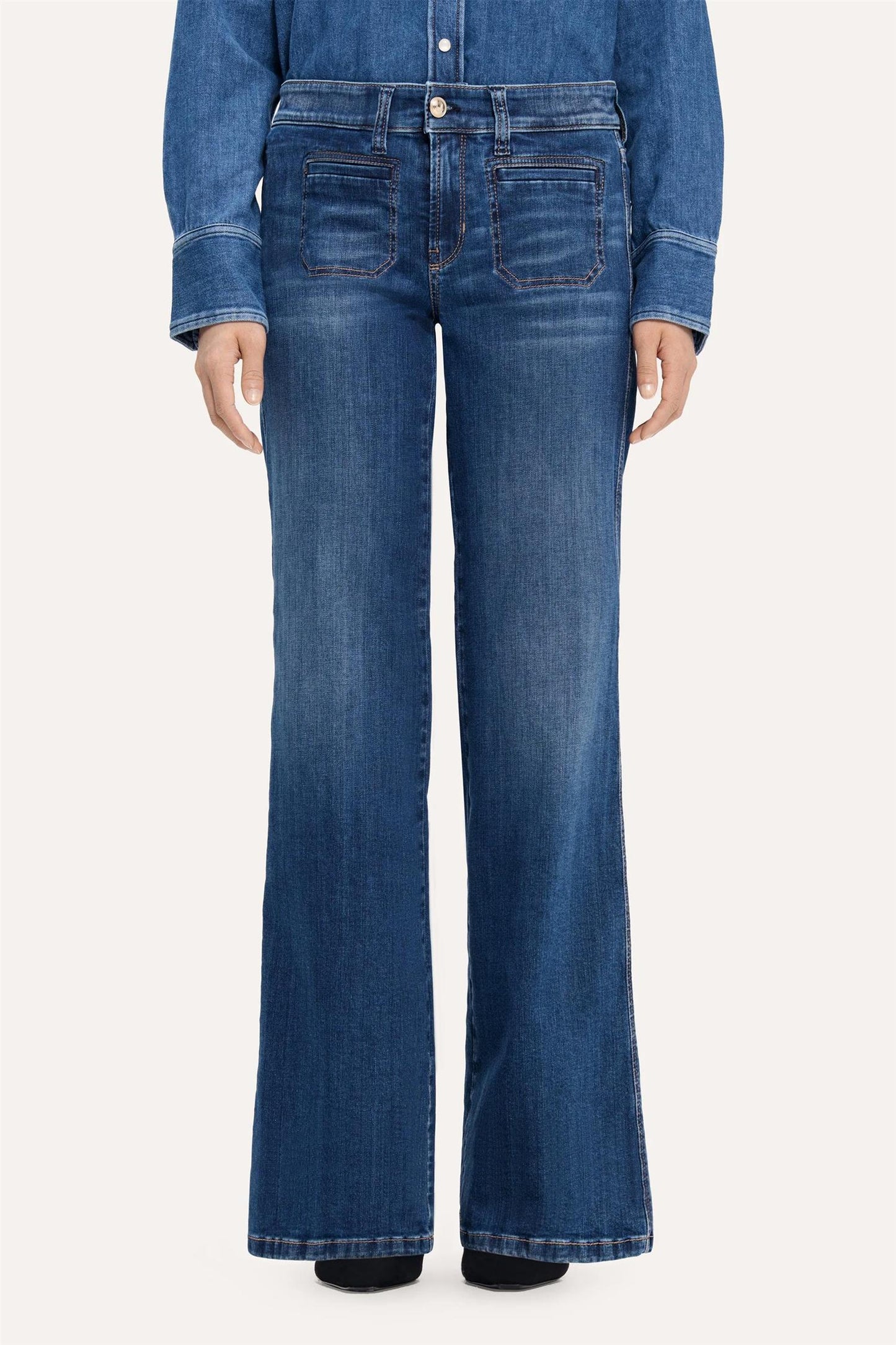 Cambio Tess Wide leg jeans - ZhosLaila