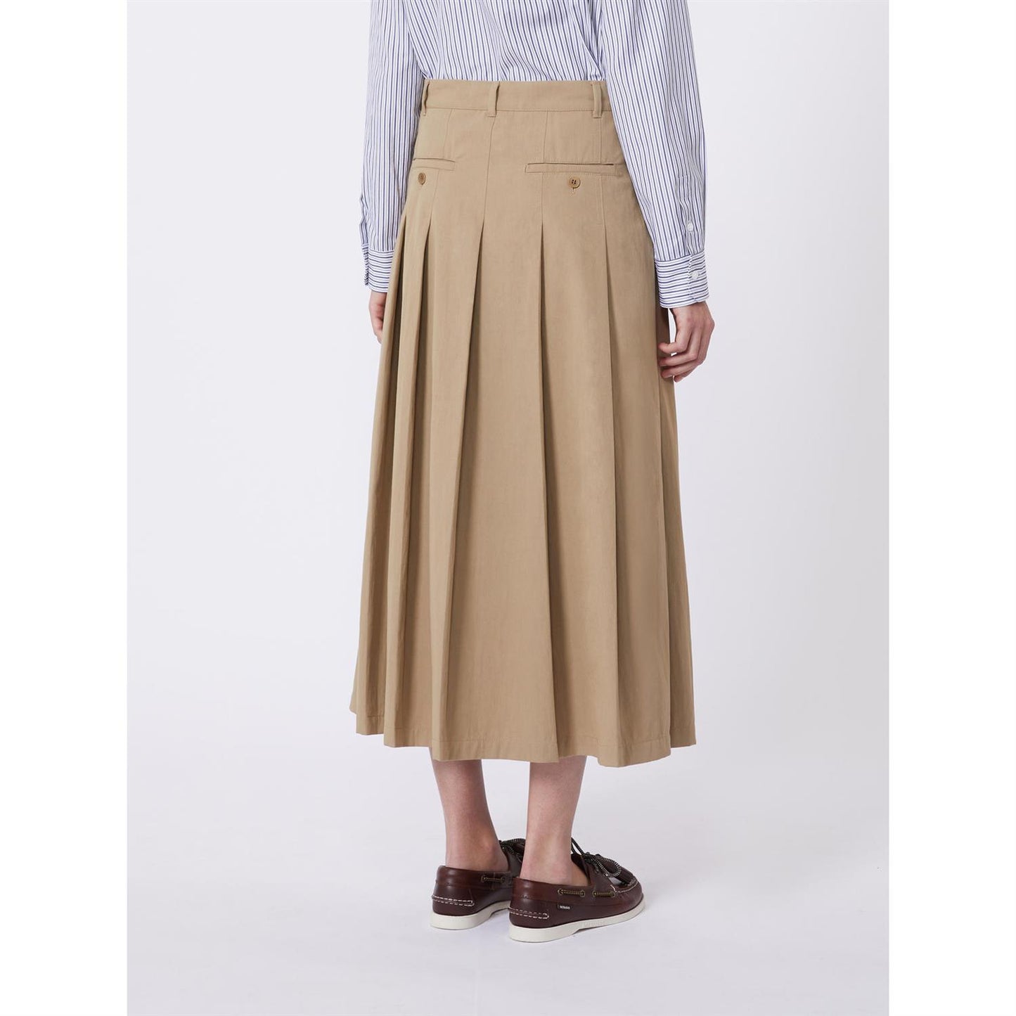 Max Mara Wkdorme midiskjørt Beige