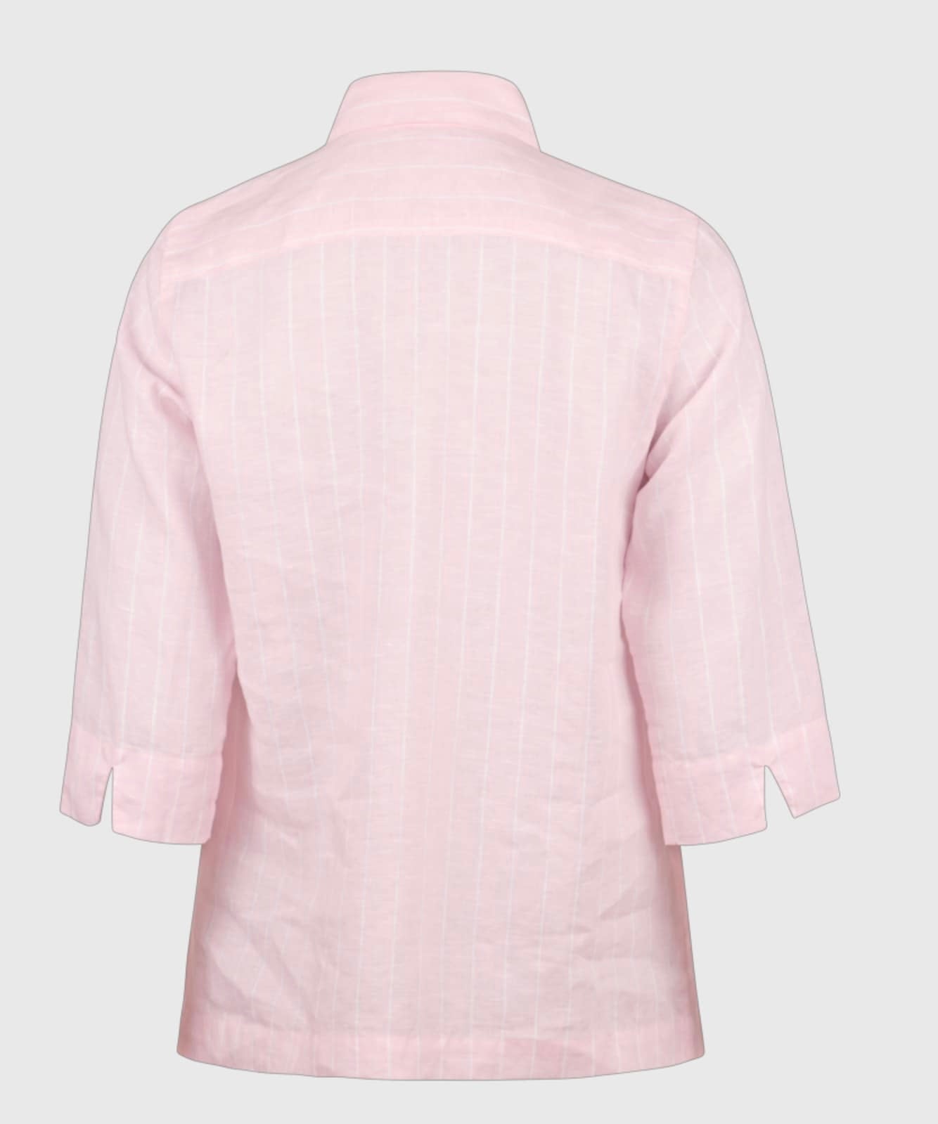 Stenstrøms Stella Lyserosa stripete poplinskjorte - ZhosLaila