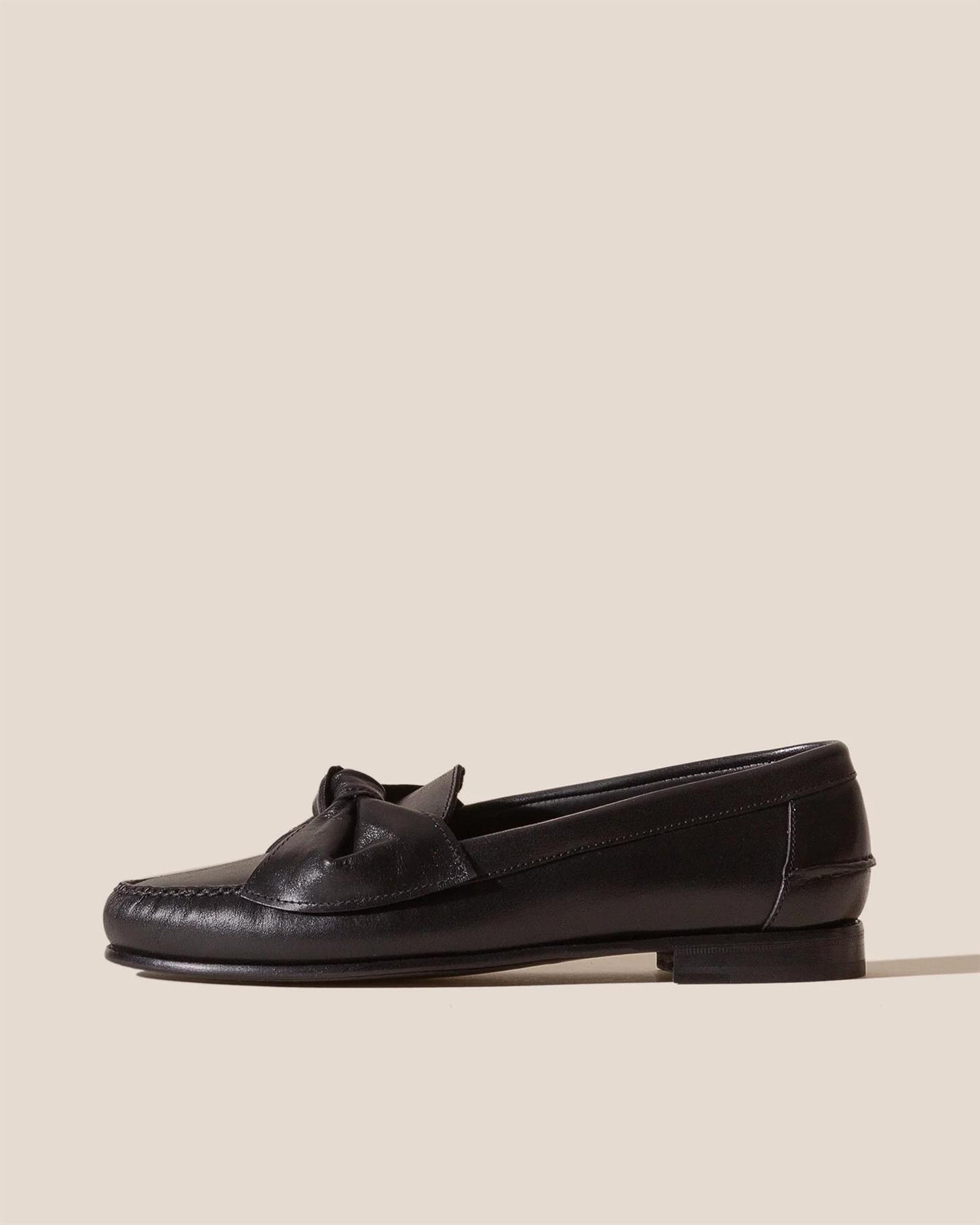 Hereu Corbati Slip-on Loafers med sløyfedetaljer Sorte - ZhosLaila