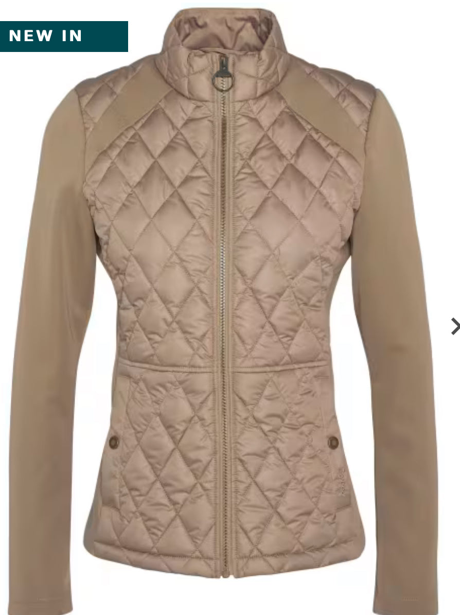 Barbour Edda vattert jakke Camel - ZhosLaila