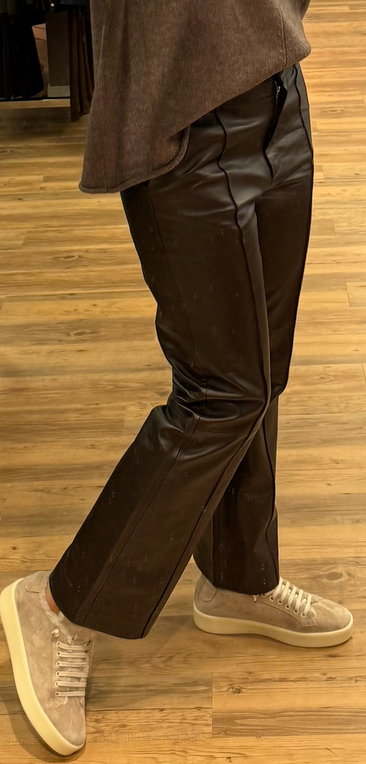 Dear Dharma Flare bukse i 100% saueskinn - ZhosLaila