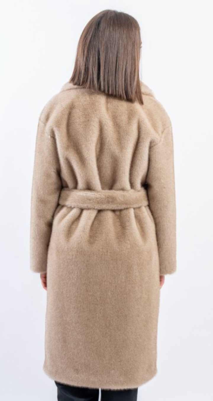 Herno Teddy kåpe Off-White